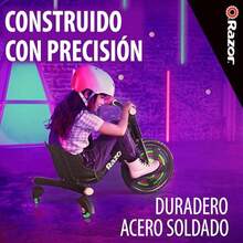 Kids ScootersRazor RipRider 360 Lightshow NegroBB Luces Multicolor Movimiento por Vibración Acción Giratoria de 360 Grados Ruedas Uretano-Iluminadas Delantera y Traseras Marco/Horquilla Acero 5+ 73 kg - negro - Ver 5