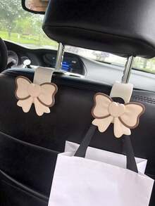 2pcs Creative Butterfly Shaped Invisible Car Trunk Storage Hooks