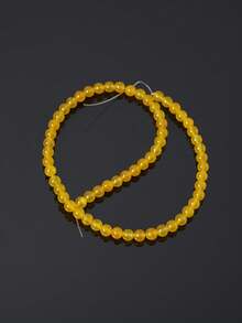 天然石珠，包括太阳石、草莓石英、南方玉、玛瑙等，圆形光滑宝石，能量疗愈水晶散珠，适用于珠宝制作、DIY手链、项链，尺寸：4毫米、6毫米、8毫米、10毫米