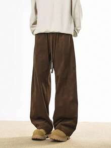 Men Pants - Coffee - View 1