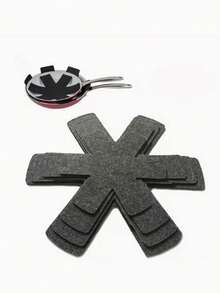 12pcs High Quality Felt Pads, Designed To Protect Cookware - With Non-Stick And Scratch-Resistant Properties, Heat-Resistant. Ideal For Storing Utensils, Glassware, Baking Trays And Plates - Sturdy Non-Slip Storage Rack.