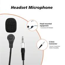 LMBGM Wireless Microphone System Pro 4 Channel 4 Lavalier Bodypacks With 4 Lapel Mic Or 4 Headsets Mic Optional,For Karaoke System Church Speaking Conference Wedding Party.(Halloween Gift) - màu đen - Xem 4