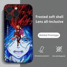 Étui de téléphone portable compatible avec la série Anime Z-Zenshu, coque souple mate compatible avec les modèles 16, 15, 14, 13 Pro Max Plus Mini. Étui compatible avec les modèles 17 Pro, 17 Pro Max, 17, 16 Pro - z5 - Voir 11