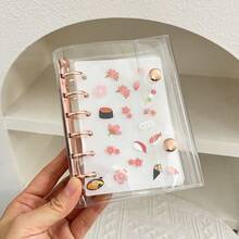 10pcs A8/M5/A7/A6 PET Loose Leaf Baffle, Double-Sided Film Notebook Washi Tape Collection, Journal Book Stickers Storage Organizer, DIY Junk Journaling Refill Parts