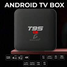Android TV Box 4K Ultra HD WiFi Doble Banda con Android 11 2GB RAM 16GB ROM Control Remoto Inalámbrico para Televisor Inteligente Streaming - Negro - Ver 5