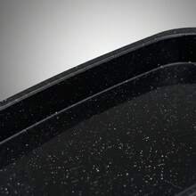 TendenciaPlatos Ovalado Alto Plastico Polipropileno Parece Peltre 6pzCalidad premium - Turquesa - Ver 1