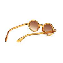 1pc Retro Round Frame Fashion Glasses, Unisex Small Round Glasses - Green - View 7