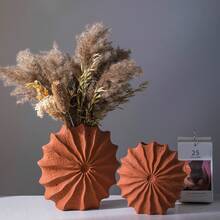 Vasi - Piccola conchiglia di ceramica rossa - Visualizzare 3