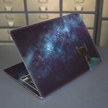 2pcs Printed Pattern DIY Scratch-Resistant Protective Stickers For 15.6-16 Inch Laptops, Compatible With HP, Apple, Asus, Compaq,