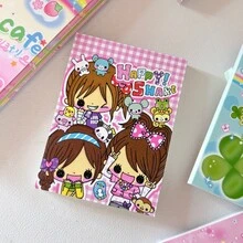 Cute Showa Retro Style Memo Pad, Non-Sticky Scrapbooking Material Memo Paper - Multicolor - View 12