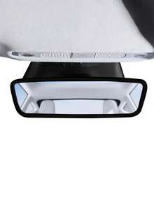 Silicone Rearview Mirror Cover - Soft Universal Car Rearview Mirror Protector, Available In Pink, Black And Orange - Lightweight Car Interior Accessory - A - View 8