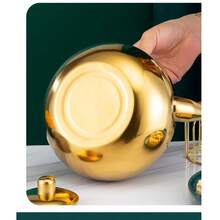 Large Capacity With Insulated Handle Heat Retention Heat-Resistant Rust Proof Leak Proof Color-Resistant Won't Warp Easy To Clean Kettle Water Kettle For Direct Flame Gas Stove Electric Ceramic Furnace Hot Water Cold Water Coffee Tea Home Camping Travel Outdoors Office Desktop Gift .Style Shipped Randomly Drop Resistant And Impact Resistant Aging-Resistant Anti Scald Structure Easy To Clean Safety Material Practical Home Use - Multicolor - View 8