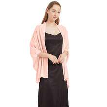 Ciormis Chiffon Shawl Wraps Scarves Lightweight For Women Evening Dresses Wedding Bridesmaid Or Formal Occasions,D#.OrangePink - D#.CamHồng - Xem 4