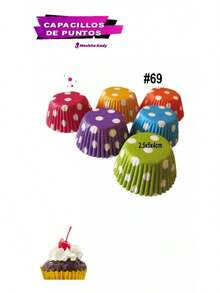 Tendencia240 Mini Capacillos#69 De Puntitos Cupcake Bombas Y MásCalidad premium - 1 - Ver 1