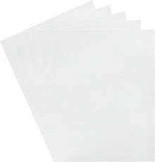 5 Pieces 1 Mm Felt Fabric 20 X 30 Cm, Black Felt For Craft, Craft Materials For Sewing, Crafting And Various Holiday Decorations