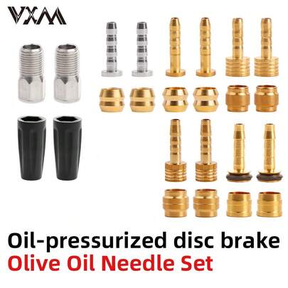  VXM Bicycle Oil Needle, Oil Tube Universal Disc Brake Adapter, Olive BH59/90 Installation Tool For Mountain And Road Bikes