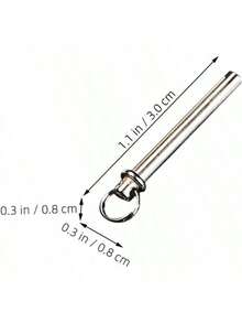 EstiloCiieeo 5juegos Remaches Y Tuercas para Eje De Ventilador Kit De Reparación para Ventiladores De Mano Accesorios De Mantenimiento Prácticos Y DuraderosVersión mejorada