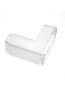 16pcs Silicone Furniture Corner Guards, Transparent Soft Edge Protectors, Corner Bumpers, Best Clear Table Corner Protection Pads, Protect Furniture Cabinets From Sharp Edges