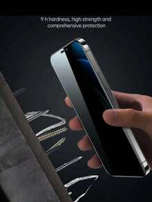 ZYSHI 5pcs Privacy Tempered Glass Screen Protector, Universal Fit For Phone Cases, Compatible With IPhone 17 Pro Max, 16, 15, 14, 13, 12, 11 Pro Max, XR, X, XS Max, 7, 8 Plus, Phone Accessories - 5PCS Privacy Glass - View 5