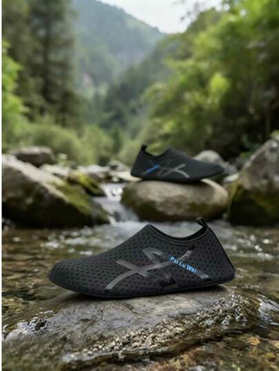 Zapatos de vadeo para exteriores unisex Inkach, zapatos de agua transpirables y antideslizantes, zapatos de playa de moda, zapatos de natación y surf, zapatos de yoga de suela blanda para interiores