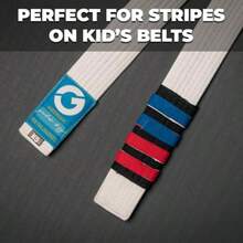 Gold BJJ Jiu Jitsu Tape - Cinta Atlética Fuerte para Dedos 1 2" x 30' - Protege Dedos de Manos y Pies en MMA Judo Lucha Libre Artes Marciales Escalada en Roca 6 Rollos Blanco - blanco - Ver 5