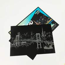 Adult Scratch Art Set - Elegant City Night Scenery, Creative Handmade Relief Painting, Wall Decor, Scratch Stickers, Holiday Gift Set, Includes Scratch Tools And Cardboard Materials - Multicolor - View 16