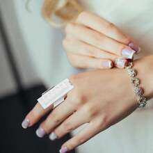 Regla De Dedo De Acero Inoxidable Para Medición Precisa De Anillos Instrumentos Dentales Resistente a Alta Temperatura,37293886 - Multicolor - Ver 6