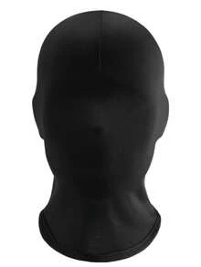 1pc Breathable, Moisture-Wicking, UV-Resistant Cycling Face Mask/Neck Gaiter, Suitable For Summer - Black - View 3