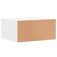 vidaXL Druckerständer, Weiß, 49 x 40 x 22,5 cm, Holzwerkstoff - Weiss - Übersicht 7