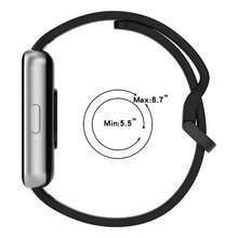 Quick-Release Silicone Wristband + Case Kit For Galaxy Fit 3 Smartwatch - BLACK/BLACK - View 3