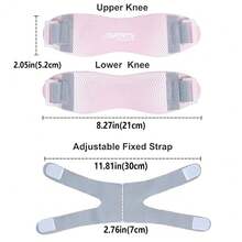 1pc Upgrade Dual Side Stabilizers Knee Brace With Patella Gel Pad For Heavy Lifting, Adjustable Knee Support For Men Women, Ideal For Running Workout Squats Crossfit Gym Volleyball Basketball - Multicolor - View 8