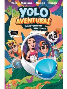 LIBRO INFANTIL/ JUVENIL/CÓMIC. YOLO AVENTURAS 2. EL MISTERIO DEL AMAZONAS. Sumerge a YOLO y sus amigos en una expedición extrema al corazón de la selva más peligrosa del planeta. Entre ruinas ocultas, enigmas ancestrales y amenazas inesperadas, el equipo deberá usar su ingenio y trabajo en equipo para sobrevivir y descubrir un secreto que podría cambiarlo todo. Con acción constante, humor y un entorno lleno de misterio, este libro atrapa a los jóvenes lectores y despierta su curiosidad por la aventura, la amistad y la exploración. ¡Una lectura emocionante que no se suelta hasta el final! Es ideal para lectores jóvenes que disfrutan historias dinámicas, divertidas y llenas de acción. - Libro único - Ver 1