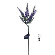 1pc Purple Lavender Solar Powered LED Outdoor Waterproof Lawn Light, Suitable For Patio, Street, Shopping Mall, Party Decor, Valentine's Day, Ramadan - Solar-powered Lavender Lamp - View 7