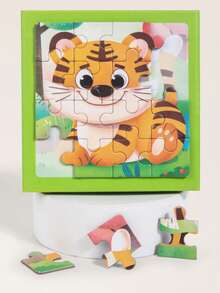3-In-1 Progressive Magnetic Puzzle Books, Multi-Color Montessori Toys, Suitable For Children 3+ Years Old, Includes Ocean Animals, Transportation, And Dinosaur Themes, Educational And Fun Magnetic Puzzle Toys For Preschoolers, Also An Ideal Gift - Multicolor - View 4