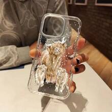 ¡Consigue una nueva funda para tu teléfono! Funda de teléfono: Linda funda de teléfono transparente con escena de nieve de vaca de las Tierras Altas para iPhone 17/16e/16/11/15/14/13/12 Pro Max XR Plus, regalo de cumpleaños cristiano para hombres y mujeres, diseño ajustado, funda protectora de moda, patrón de escena de nieve, regalo para mujeres ~ YJ ¡Consigue una nueva funda de teléfono para tu teléfono! - 1 pieza - Ver 9