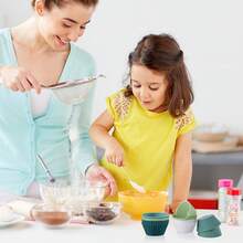 Tendencia24 Moldes Para Cupcakes O Muffins Reutilizable De SiliconaCalidad premium - 1 - Ver 6