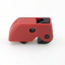 Miniature Circuit Breaker Locking Device - Universal Locking Device For Two-Pole And Three-Pole Circuit Breakers, Electrical Safety Isolation Interlock With Label