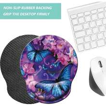 Mouse Mat - M29- زهور الفراشة - مشاهدة 7