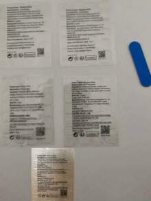 Hình dán móng tay ngắn hình bầu dục màu đỏ, móng giả mùa thu, vừa vặn hoàn hảo, quà tặng ngày Valentine, phụ kiện làm móng hình quả nho. - Màu Đỏ Sâu - Xem 5