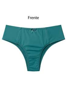 Women's Lingerie Set Of 3 Push-Up Thongs In Comfortable Polyamide. Set Of 3 Panties That Enhance Your Buttocks. - Multicolor - View 7