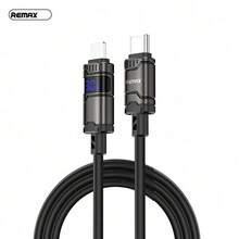 REMAX يستخدم كابل   العالمي C01 رقائق متوافقة على نطاق واسع، ويتميز ببنية مضفرة متينة، وتوافق مع واجهة مزدوجة، مما يجعله مناسبًا لمختلف ماركات الهواتف المحمولة السائدة وبروتوكولات الشحن. - أسود (CL-30W) - مشاهدة 7