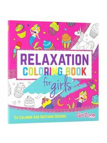 EstiloGirlZone Arts And Crafts - Libro Para Colorear De Unicornio Y Sirenas Para NiñAs De 4 A 10 AñOs, Idea De Regalo De CumpleañOsVersióN Mejorada - 1 - Ver 1