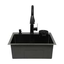 YUNRUX Kitchen Sinks - Black - View 6