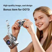 1.47" Flip Screen Retro CCD Mini Digital Camera, High Definition Ultra-Compact Camcorder - Multicolor - View 7