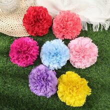 1 chiếc kẹp tóc hình hoa cúc gợn sóng sống động như thật, thích hợp cho các dịp lễ và sử dụng hàng ngày, kẹp càng cua, kẹp tóc cài, phụ kiện tóc cho nữ, phụ kiện đội đầu, ghim cài tóc - Nhiều màu - Xem 2