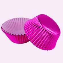 TendenciaCapacillos O Capacillo Cupcake Estandar 50 Pzas MetalicosCalidad premium - Rosa - Ver 1