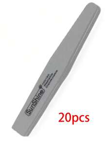 1/5/10/20-Piece Sponge Nail File And Polishing Block Set, Double-Sided Design, 100/180 Grit, Professional Nail Care Tools For Nail Polishing And Shaping - Multicolor - View 20