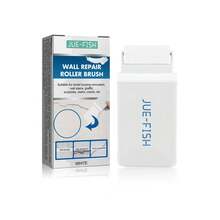 JUE FISH JUE-FISH Wall Repair Roller - Home & Rental Renovation Repair Tool. Quickly Fixes Wall Stains, Scratches, Cracks, Peeling Paint. Ready-To-Use White Paint For Effortless Wall Restoration. Portable Can With Roller For Easy Wall Blemish Repair. - one-size - View 6