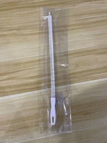 4件套（45厘米）管道清洁工具套装，包含一根柔性管道疏通器和刷子，可有效清除水槽、淋浴房和浴缸中的毛发堵塞，适用于厨房和浴室家居装饰，是返校季、圣诞节、万圣节和平安夜的理想之选。