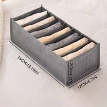 1pc/Set Wardrobe Drawer Organizer Bag, Divider Bag, Leggings Storage Box, Sweater Organizer Box, Bedroom Fabric Clothes Storage Box - Multicolor - View 14